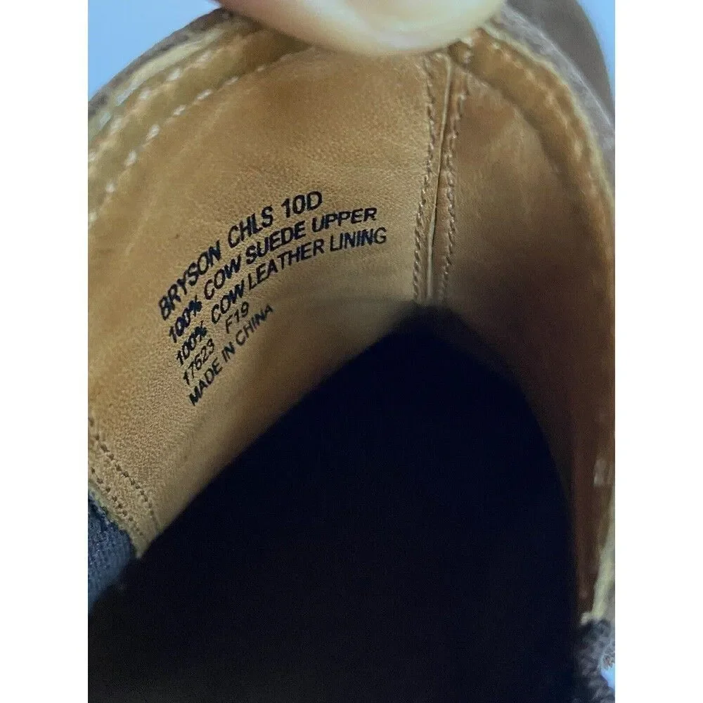 Polo Ralph Lauren Brown Suede Pull On Bryson Chls Boots Men's 10 D Retail $490